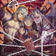 Three humanoids feature, one holding a sword, the other a book, the third a cup. Chains criss cross the cover.